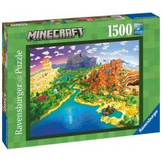 Pussel Minecraft Ravensburger 17189 World of Minec ...