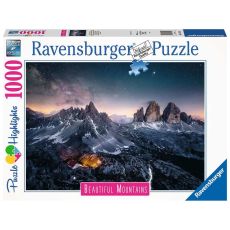 Pussel Ravensburger 17318 Three Peaks at Lavaredo - Italy 1000 Delar