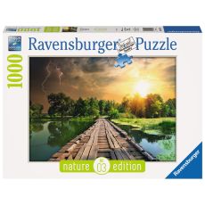 Pussel Ravensburger 19538 The Wooden Footbridge 1000 Delar