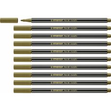 Tuschpennor Stabilo Pen 68 metallic (10 Delar)