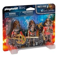 Sats med figurer Novelmore Fire Knigths Playmobil  ...