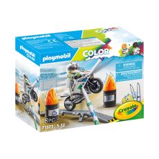 Leksakspaket Playmobil Color Motorcykel 18 Delar