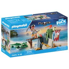 Playset Playmobil 71473 Krokodil Pirat 59 Delar