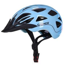 Cykelhjälm för vuxna Casco ACTIV2 J Svart Ljusblå 52-56 cm