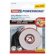 Självhäftande band TESA Powerbond Ultra Strong (19 mm x 1,5 m)