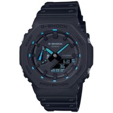 Herrklocka Casio OAK - Neon Blue Index (Ø 45 mm)