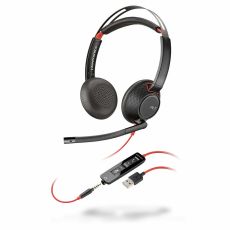 Hörlurar med Mikrofon Plantronics 207576-01 Svart