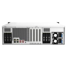 Nätlagringsenhet NAS Qnap TS-h2287XU-RP Intel Xeon E-2336 Svart/Vit