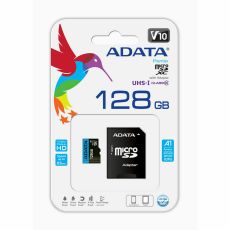 Micro-SD Minneskort med Adapter Adata Premier 128 GB