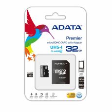 Micro-SD Minneskort med Adapter Adata CLASS10 32 G