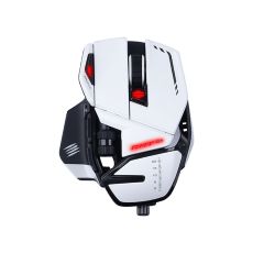 Mus Mad Catz MR04DCINWH000-0 Vit Multicolour Svartvit 12000 dpi