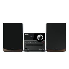 Mini Hifi Sharp XL-B512(BR) Vit Brun 45 W