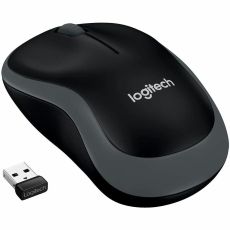 Trådlös Mus Logitech LGT-M185G Grå Svart Svartvit