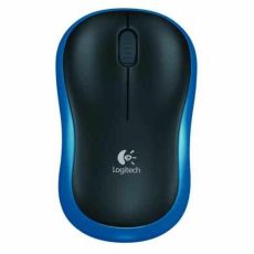 Mus Logitech LGT-M185B Blå Svart Svartvit 1000 dpi