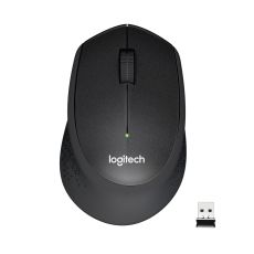 Trådlös Mus Logitech M330 SILENT PLUS Svart 1000 dpi