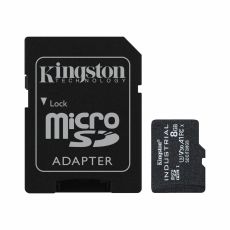 Micro-SD Minneskort med Adapter Kingston SDCIT2/8GB 8GB 8 GB