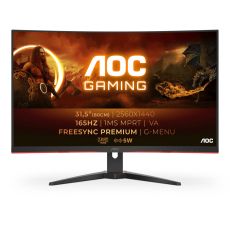 Monitor AOC CQ32G2SE/BK LED 32" LED VA Flicker free 50 - 60 Hz 165 Hz 50-60 Hz