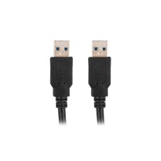 USB-kabel Lanberg CA-USBA-30CU-0018-BK Svart 1,8 m