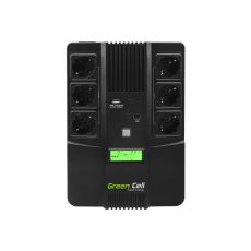 System för Avbrottsfri Strömförsörjning Interaktiv (UPS) Green Cell AiO 800VA LCD 480 W