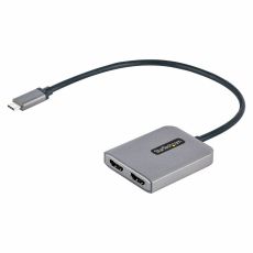 USB-HUB Startech MST14CD122HD Grå Svart Svart/Grå