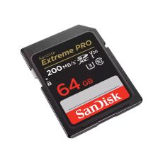 Micro-SD Minneskort med Adapter SanDisk Extreme PRO 64GB Svart 64 GB