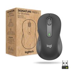 Trådlös Mus Logitech M650 Grå Grafit 4000 dpi