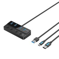 USB-HUB Vention CHWBF Svart