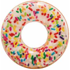 Uppblåsbart hjul Intex Donut Vit 99 x 25 cm