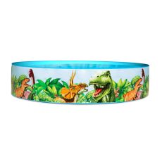 Bestway Hård Barnpool PVC Dinosaurier 183x38 cm +2 År Trädgård 55022