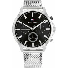 Herrklocka Tommy Hilfiger 1683473 Svart Silvrig