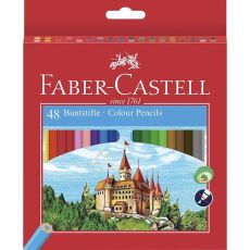 Färgpennor Faber-Castell Castle Multicolour 48 Delar