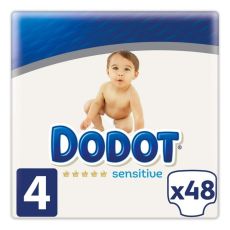 Engångsblöjor Sensitive Dodot Dodot Sensitive (48 uds)