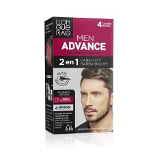 Färgande kräm Llongueras Men Advance Halvpermanent 4 - Askfärgat kastanjebrunt (4 pcs)