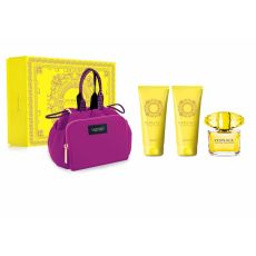 Parfymset Damer Versace Yellow Diamond EDT 4 Delar