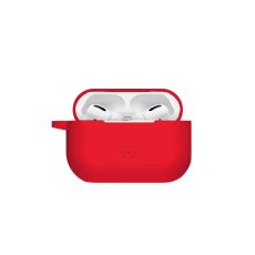 Skyddsväska Celly AIRPODS PRO Hörlurar Röd Silikon Plast