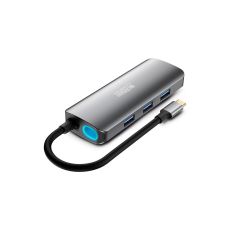 USB-HUB-C Urban Factory MHC55UF Grå