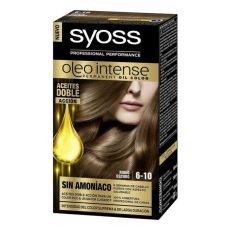 Permanent färg Syoss Olio Intense Utan ammoniak Nº 6,10 Mörkblond