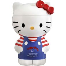 2-i-1 Gel och schampo Air-Val Hello Kitty 400 ml