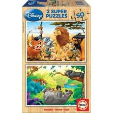 Pussel Educa DISNEY 100 Delar (2x50 cm)