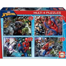 Set 4 pussel Spiderman Educa 18102 380 Delar