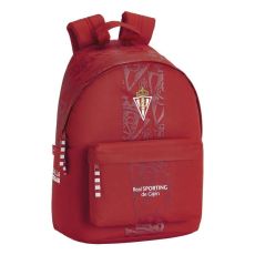 Laptopryggsäck Real Sporting de Gijón 14,1'' Röd 31 x 41 x 16 cm