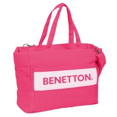 Laptopväska Benetton Raspberry Fuchsia (54 x 31 x 17 cm)