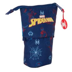 Necessär Mugg Spider-Man Neon Marinblå 8 x 19 x 6 cm