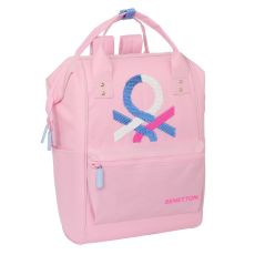 Laptopryggsäck Benetton benetton Rosa 27 x 40 x 19 cm