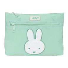 Dubbel bär-allt Miffy Menta Mint 23 x 16 x 3 cm