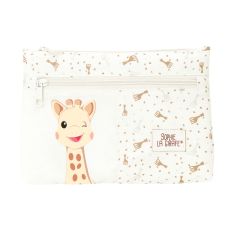 Dubbel bär-allt Sophie la Girafe Beige 23 x 16 x 3 cm