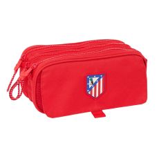 Tredubbel Carry-all Atlético Madrid Röd 21,5 x 10 x 8 cm