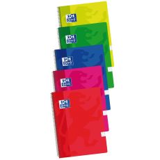 Anteckningsbok Oxford Multicolour Din A4 5 Delar 80 Blad