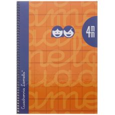 Anteckningsbok Lamela Orange Quarto 5 Delar 80 Blad