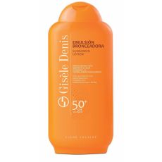 Solskydd Emulsión Bronceadora Gisèle Denis Spf 50+ (400 ml)